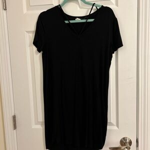 Garage Black Mini Dress